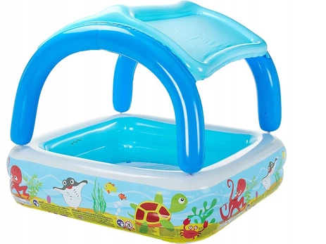 Bestway pripučiamas baseinas su stogeliu, 147 × 122 cm