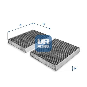 Filtras, salono oras UFI 54.231.00