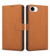 Dėklas Fancy Wallet Samsung A546 A54 5G rudas