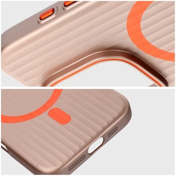 Case SIMPLY compatible with MagSafe for IPHONE 16 Plus titanium desert