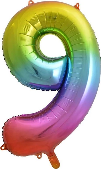 GoDan AST. BALON foliowy CYFRA MIX 0-9 85 cm