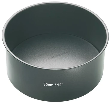 Torto ir kekso kepimo forma Masterclass, juoda, 30 cm x 30 cm