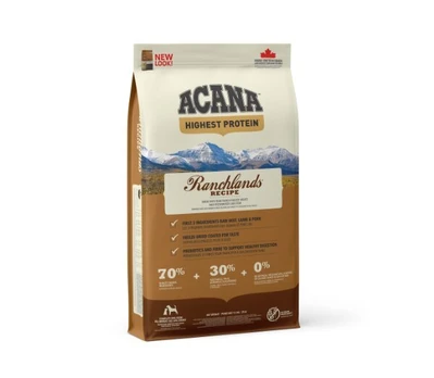Acana Ranchlands Dog begrūdis, šunims, 11,4 kg