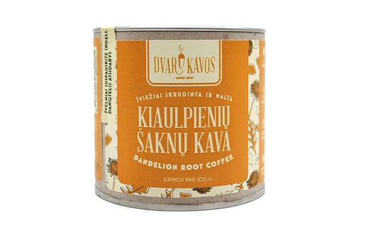 Dvaro kavos kiaulpienių šaknų kava 100g
