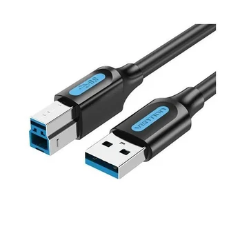 Cable USB 2.0 A to B Vention COQBG 1.5m (black)