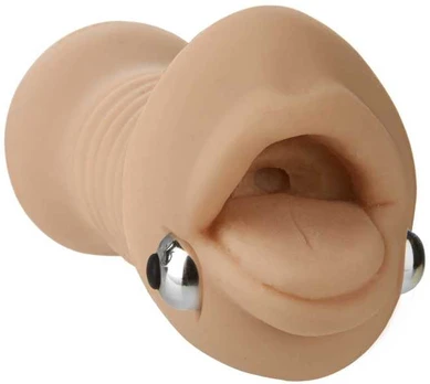 Doc Johnson Vicky Quickie Oral Sleeve Compact UR3 6-inch Transparent