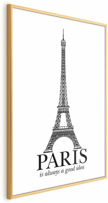 Artgeist Plakatas - Paris Is Always a Good Idea