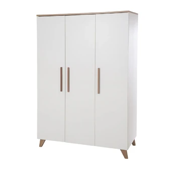 ROBA trijų durų spinta OLE, White/Oak, 1631859