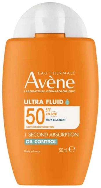 Avene ULTRA FLUID normal to combination skin ultra matte SPF50 50 ml