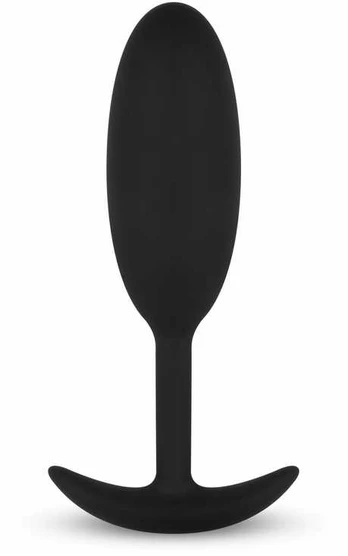 Heavy Fulfiller Medium Weighted Silicone Anal Plug - Ergonomic Shape