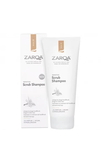 ZARQA SENSITIVE šveičiamasis šampūnas, 200 ml
