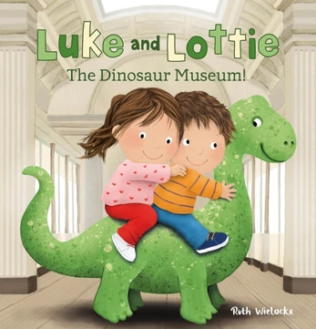 Luke and Lottie. The Dinosaur Museum
