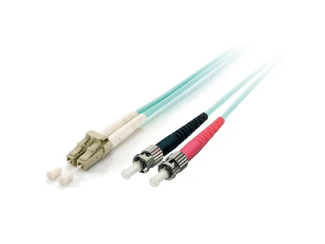 Equip Equip LWL Patchkabel LC- > ST 15.00m Multimode Duplex OM3 turq Polybeutel