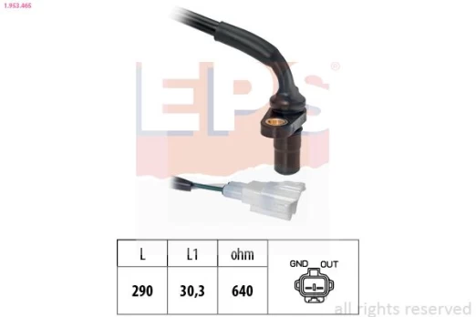 Jutiklis, aps./min. EPS 1.953.465