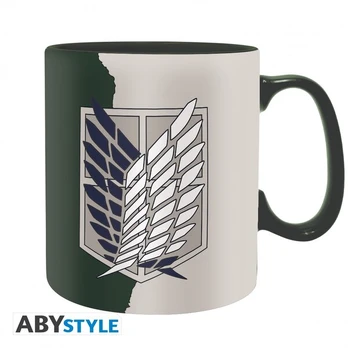 Puodelis "attack on Titan" Emblem S4, 460 ml