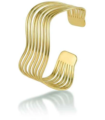 Marc Malone Stylish solid bracelet Orlina MCB260771G