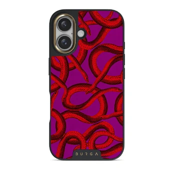 Watch Out - iPhone 16 Plus Case, Elite Dark (MagSafe) / Gold