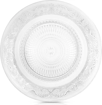 Stiklinė vakarienės lėkštė 25 cm