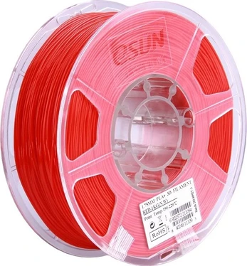 eSun filamentas PLA+ raudonas