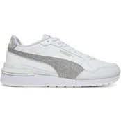 Laisvalaikio batai Puma St Runner V4 Sl Glitter Jr 401586 01 Balta