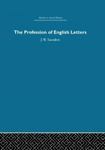 Profession of English Letters
