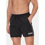 BOSS Plaukimo šortai Starfish 50514429 Juoda Regular Fit