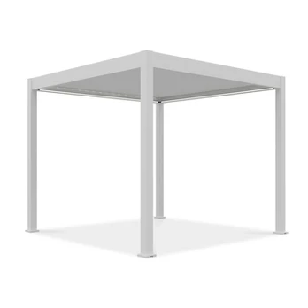 Pavėsinė Pergola Elegance Automatic 3x3 su LED, balta