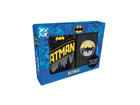 DC Comics: Batman Tiny Book and Pin Set