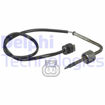 Jutiklis, išmetamųjų dujų temperatūra DELPHI TS30093