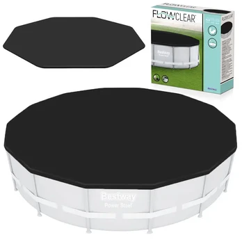 Baseinas BestWay Round Frame Cover for Swimming Pool (396cm) 58292