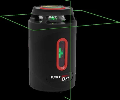 Lazerinis matuoklis Futech 360°, žalias