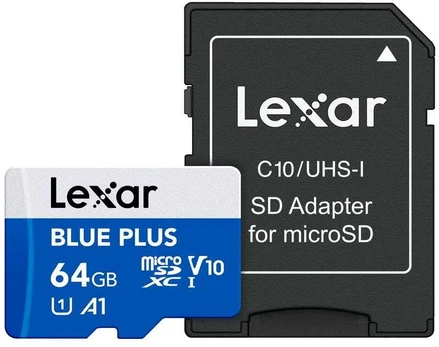 Atminties kortelė Lexar 3.0 64GB Micro SD kortelė