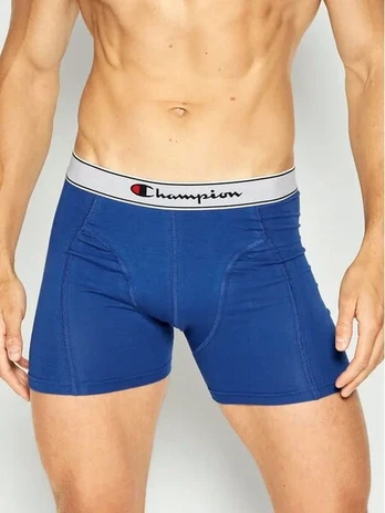 Champion 2PK Boksersai – Vyrų boxeriai, 2-pak, 95% medvilnė / 5% elastanas, L