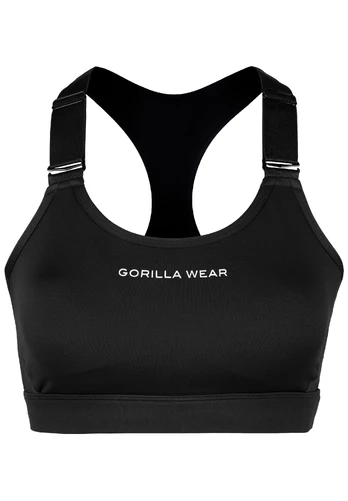Gorilla Wear Monroe Sports Bra - Black
