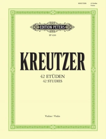 42 Etudes (Caprices) for Violin