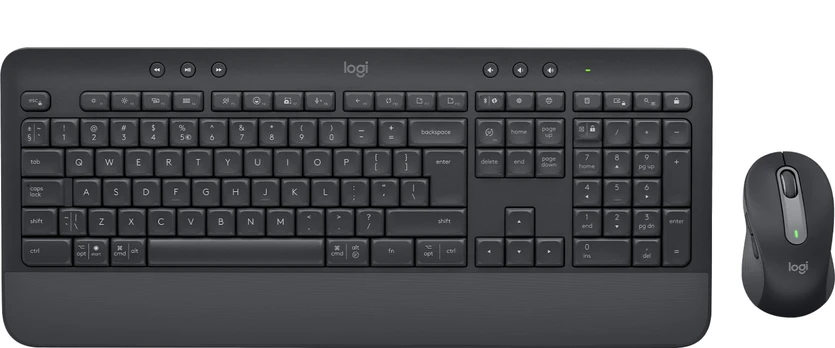 Rinkinys Logitech Signature MK650 Combo EN, juoda, belaidė