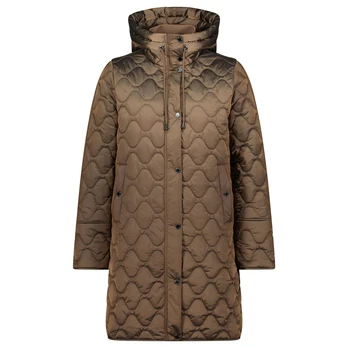 Lengvas paltas moterims, Ruda, Quilted Jacket