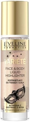 Švytėjimo suteikianti priemonė Eveline Variete 01 Champagne Gold, 30 ml kaina