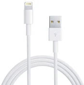 Kabelis GoodBuy GBCBLGHTN2MWH, USB/Apple Lightning, 2 m, balta kaina