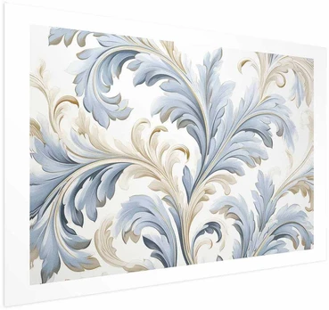 Artgeist Plakatas - Baroque Vines in Light Colors