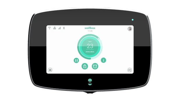 Elektromobilio įkrovimo stotelė WALLBOX Commander 2, 32A, 22kW, Type 2, 5m kabelis