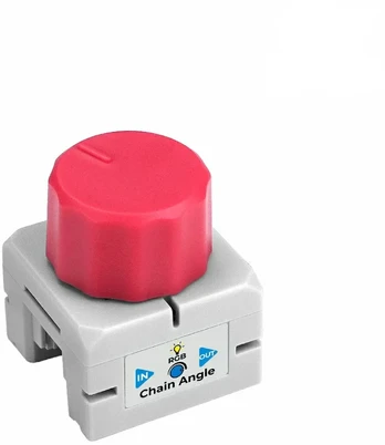 Chain Angle – UART rotacinio potenciometro modulis su RGB LED – M5Stack U208
