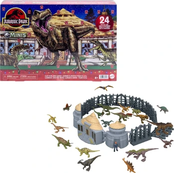 Mattel JURASSIC WORLD advento kalendorius (JLD23)