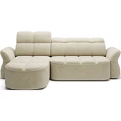 Kampinė sofa Beneth, Smėlio kaina