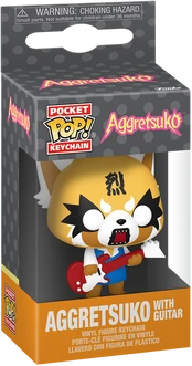 FUNKO POP! Raktų pakabutis: Sanrio - Aggretsuko