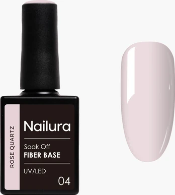 Nailura - Fiber Base - Rose Quartz - 10 ml