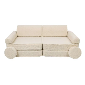 Vaikiška Minkšta Modulinė Sofa-Lova Teddy Bear, 4 Spalvos