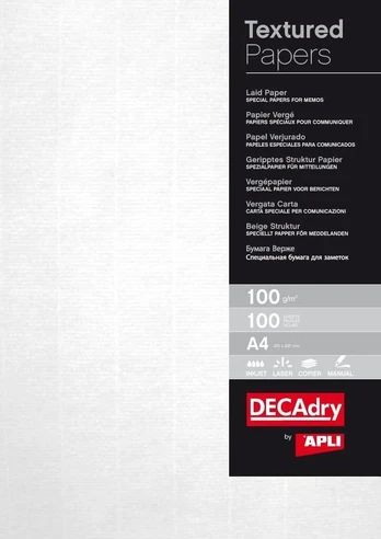 Baltas popierius 100 g/m², 100 lapų, A4 formatas