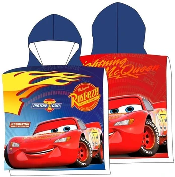 Disney Cars cotton poncho towel