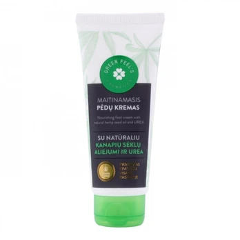 GREEN FEEL'S maitinamasis pėdų kremas, 75 ml